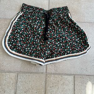 SEA NY strawberry Liberty of London print shorts, NEW